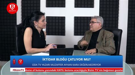 Oda Tv Yazarı Muzaffer Ayhan Kara Ve Lale Özan Arslan Bizim Tv Canlı Yayını Youtube