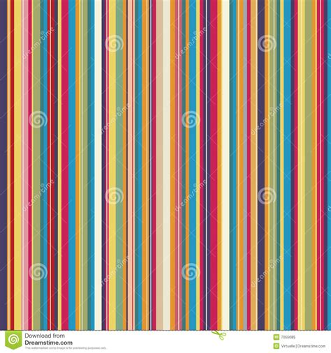 Abstract Pattern With Colorful Stripes Stock Vector