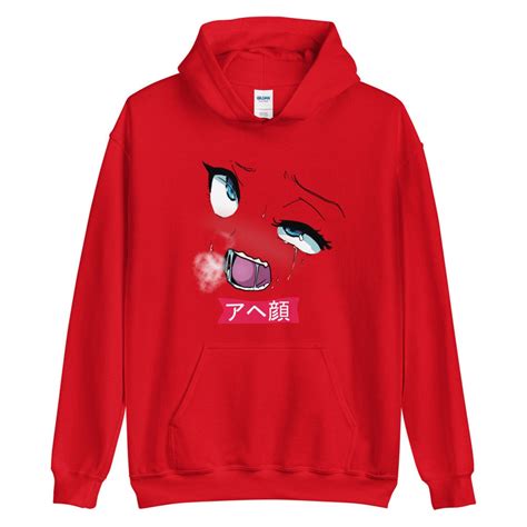 Ahegao Hoodie Anime Anime Hoodie Hoodies Sweatshirts Etsy