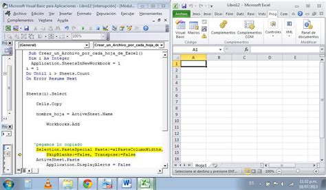 Crear Un Archivo Por Cada Hoja De Excel Excel Avanzado