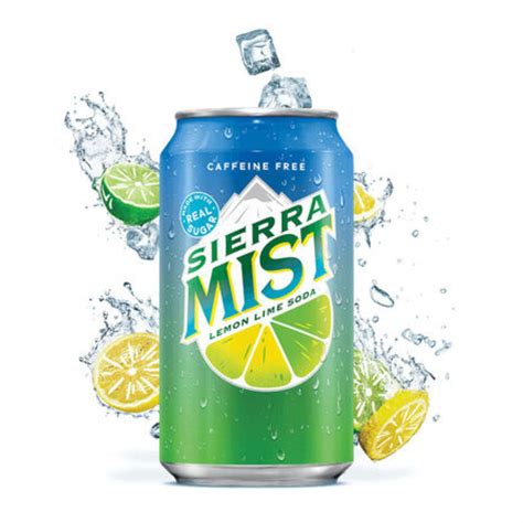 Sierra Mist Lemon Lime Soda 12oz Cans Quantity Of 36