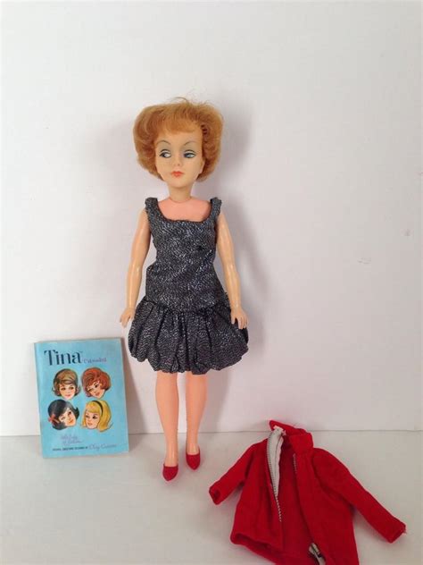 Vintage Tammy Tina Cassini 12 Blonde Doll W Glitter Gal Dress