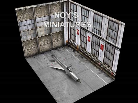 Soviet Fighter Hangar Set Preview Noys Miniatures Various Scales