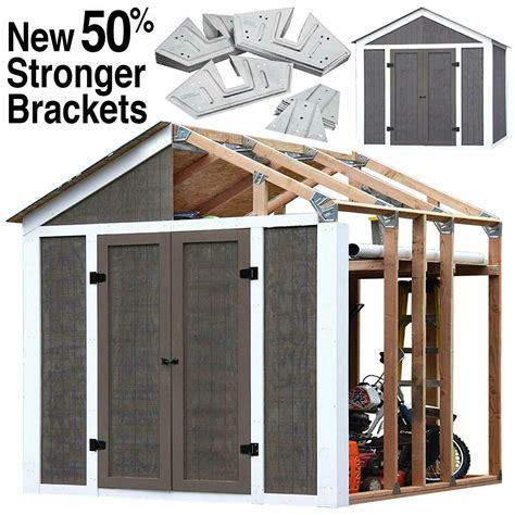 Diy Storage Shed Bracket Kit 16 Best Free Shed Plans That Will Help