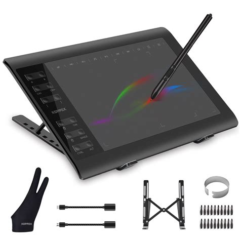 Xoppox Vin1060plus 10 X 6 Graphics Drawing Tablet With Battery Free
