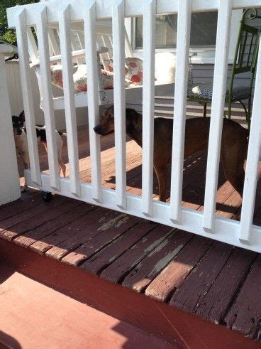 Excerpted from better homes and gardens complete guide to home repair, maintenance and improvement.. Porch Gates For Dogs | Porch Gate | Leading The Good Life ...