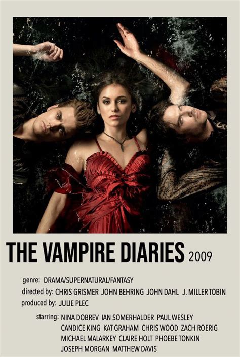 Vampire Diaries Poster The Vampire Diaries Damon Maxi Poster 61 X