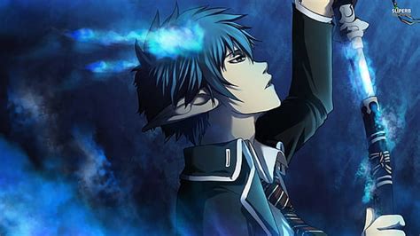 Hd Wallpaper Blue Exorcist Okumura Rin Anime Boys