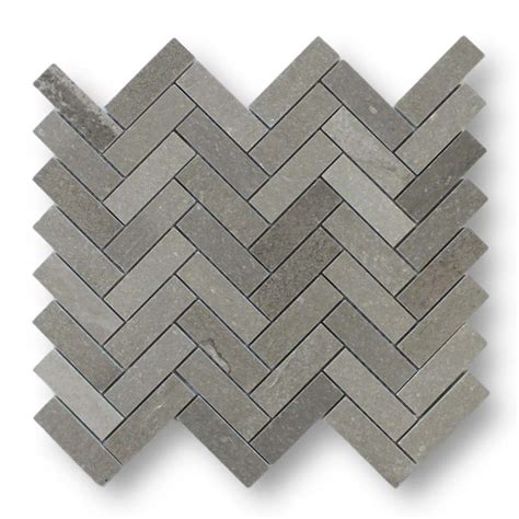 Arctic Gray 1x1 Square Marble Mosaic Tiles Rocky Point Tile Online