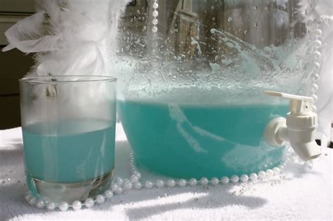 Tiffany Blue Punch For Showers And Weddings Tiffany Blue Punch