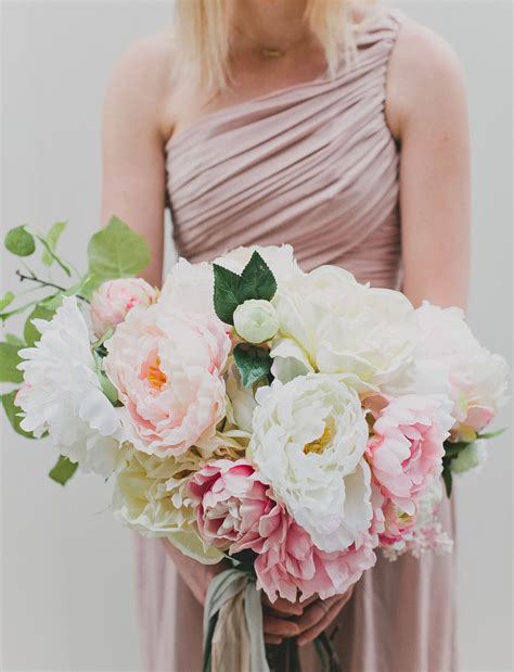 Check out our fake flower bouquet selection for the very best in unique or custom, handmade pieces from our bouquets shops. DIY Silk Flower Bouquet with Afloral | Green Wedding Shoes ...