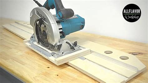 4 Simple Diy Circular Saw Guides Best For Beginners Allflavor Workshop