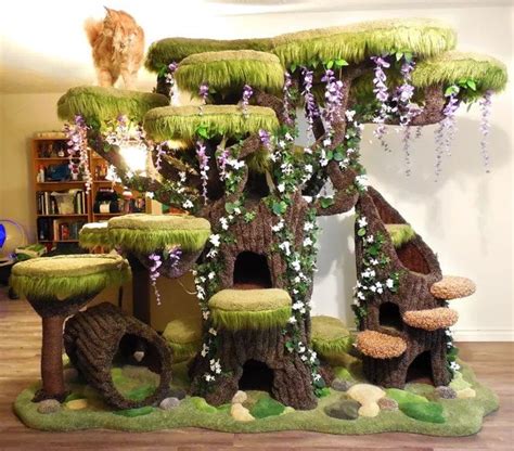 This Epic Cat Tree Will Turn Your Living Room Into An Enchanted Forest