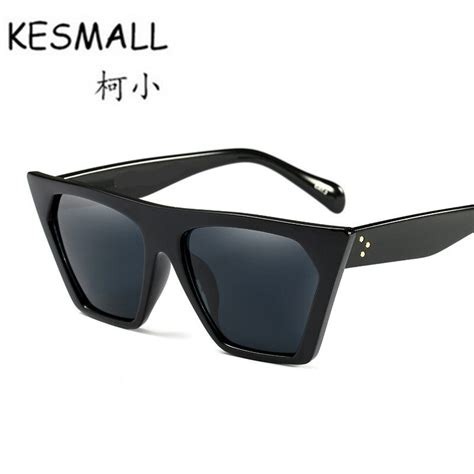 kesmall 2018 sunglasses women men personalized fashion brand design sun glasses acetate frame