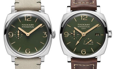 Panerai Green Dial Radiomir Watch Series Has Four New Timepieces Dlmag
