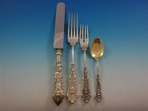silver german flatware figural pieces dinner service