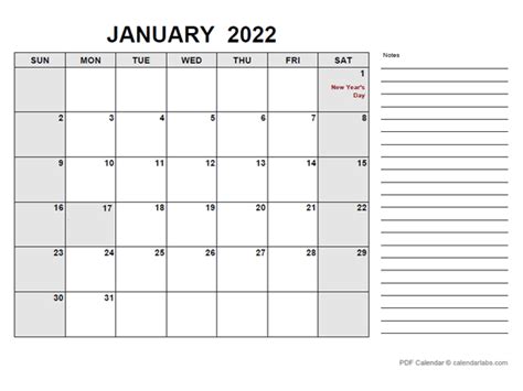 January 2022 Calendar Barbados Printable Calendar January 2022