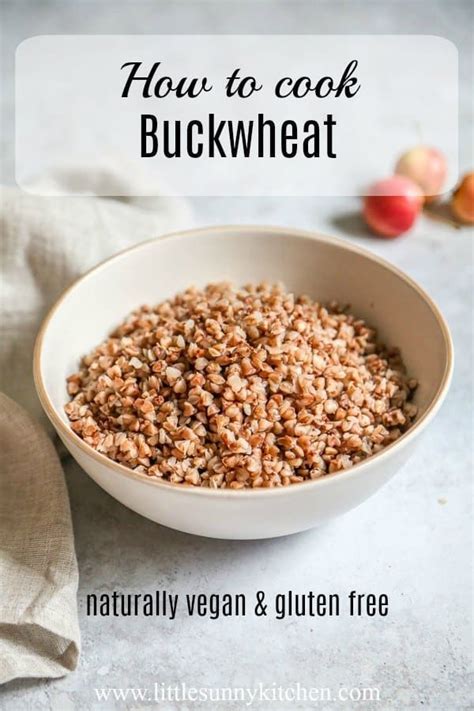 buckwheat cook kasha porridge recipes ratio learn littlesunnykitchen