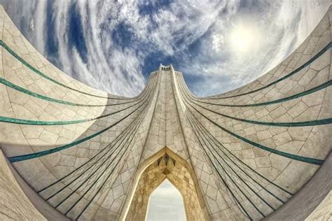 Azadi Tower By Mohammad Reza Domiri Ganji Panoramic Photography Landscape Photography Nature