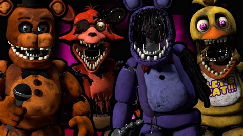 The Withered Animatronics Play Fnaf Vr Help Wanted Withered Mode