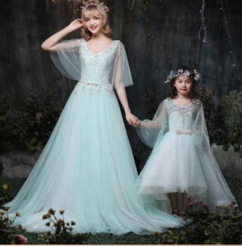 Mm17 Mother And Daughter Matching Dresses In 2021 Mother Daughter