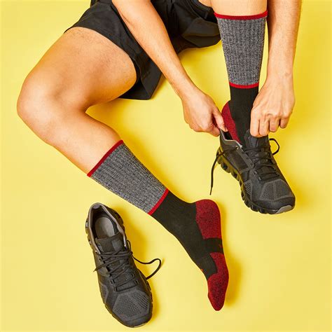 Mens Colorful Performance Crew Socks 3 Pair True Energy Socks