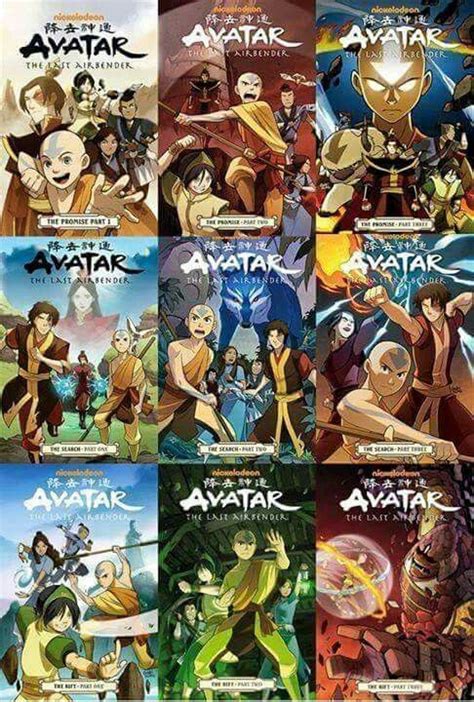 All Avatar Books Avatar Book Avatar Airbender Avatar
