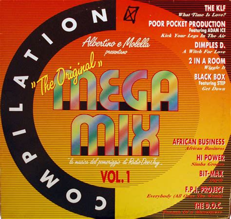 The Original Mega Mix Vol 1 1990 Vinyl Discogs