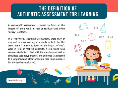 the definition of authentic assessment for learning