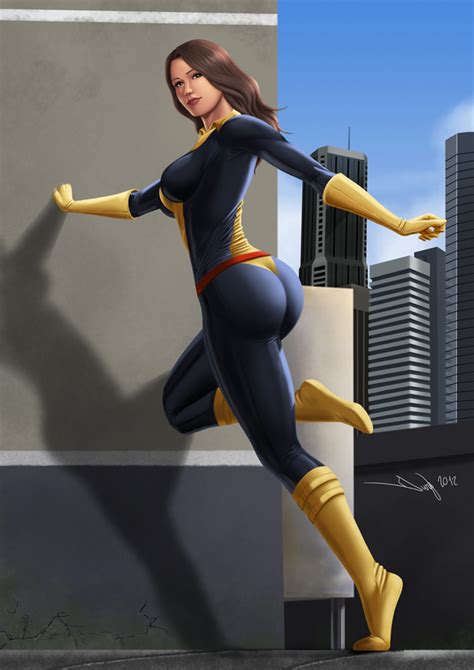Commission Kitty Pryde By Iurypadilha On Deviantart