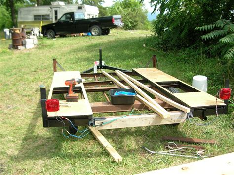 When you think about it, a pop up camper is just a big tent on a trailer. Build Your Own Enclosed Trailer Using A Pop-Up Camper Frame: Prepping The Frame Of My Enclosed ...