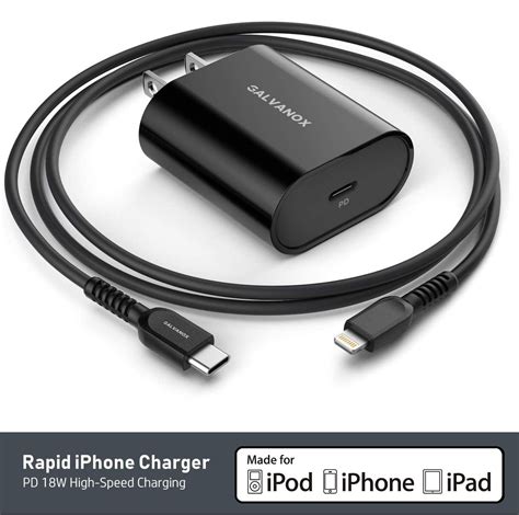 Galvanox Fast Iphone Charger Apple Mfi Certified Usb C To Lightning