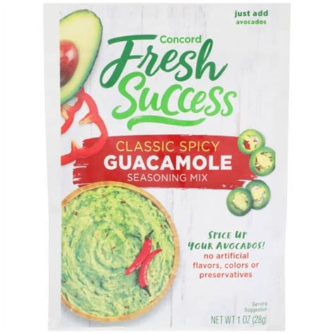 Concord Foods Extra Spicy Guacamole Mix 12 Oz Kroger
