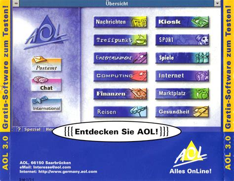 Aol 30 Isdninstall Floppy Disk German 1996 Free Download