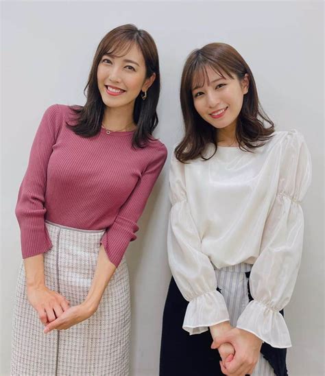 小澤陽子さんのインスタグラム写真 小澤陽子instagram「𝚊𝚝 𝚠𝚘𝚛𝚔☻ そういえば！ 2021年ラストの『全力！脱力タイムズ』には、 後輩の堤アナがリポーターとして来てくれた