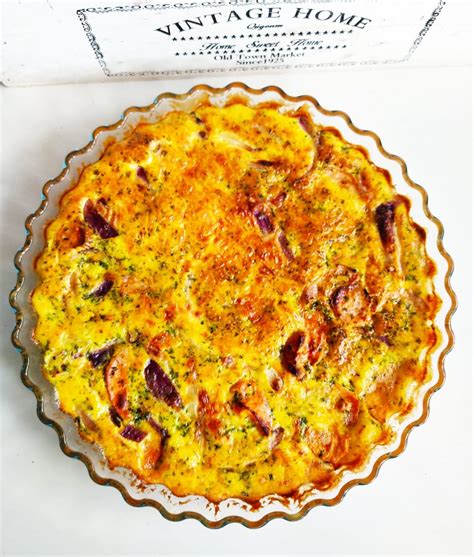 Cheese And Caramelized Red Onion Quiche Recipe Unique Mums