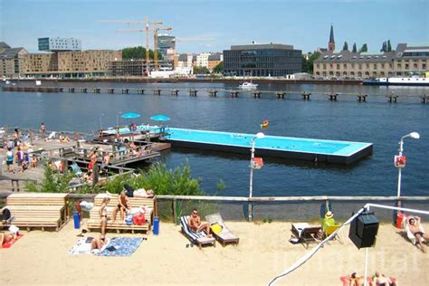 The chlorine used to disinfect swimming pools is actually a poison, and even in the minute amounts used in public and. Berlin's Floating Arena Badeschiff Swimming Pool is the ...