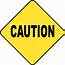 Caution Sign  Beths Notes