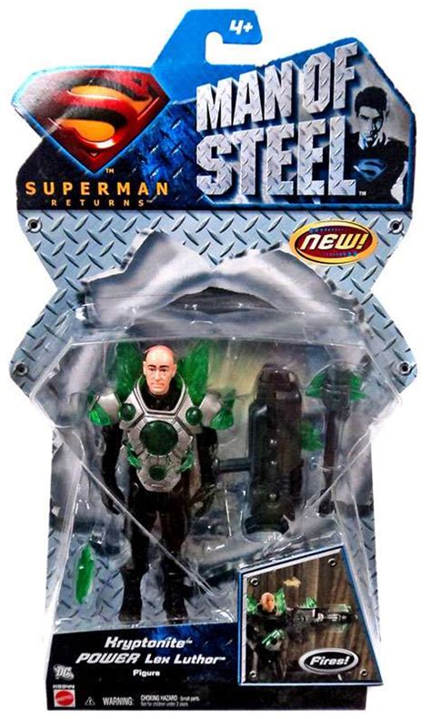 Superman Returns Kryptonite Lex Luthor Action Figure Mattel Toys Toywiz