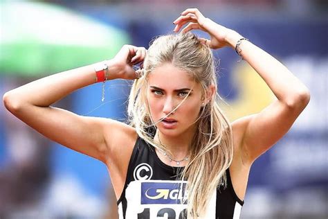 German Runner Alica Schmidt Dubbed The Sexiest Athlete In The World Girl Beautiful Athletes