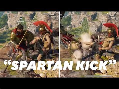 Assassin s Creed Odyssey défoulez vous avec le spartan kick YouTube