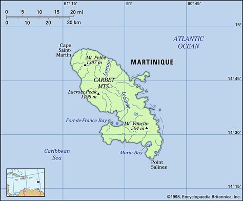 Martinique Island Britannica