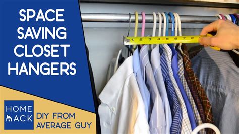 Closet Hangers That Save Closet Space Youtube