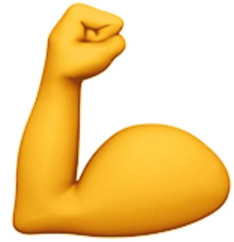 Pin By Laura H On Exercise Biceps Emojis On Instagram Bicep Muscle