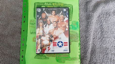 Ma Review Sur Une Pochette De DVD De Catch Sur WWE The Great American Bash En YouTube