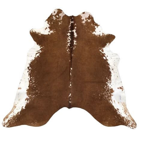 Brown White Cowhide Rug Regular Hides Of Excellence
