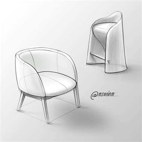 Design Sketchbook 2016 On Behance Wood Chair Design Chair Design