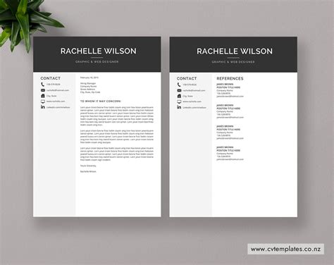 Are you looking for crisp one page resume templates that get you those shortlists for interviews? CV Template for MS Word, Curriculum Vitae, Best Selling CV ...