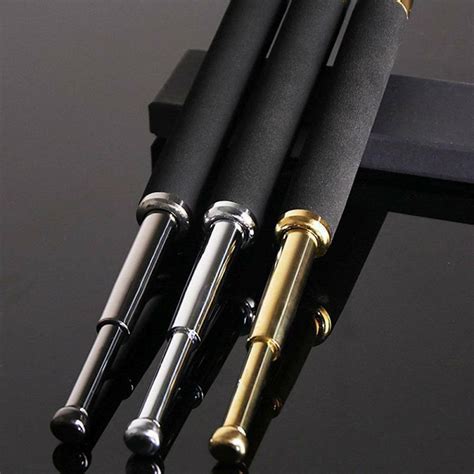 Tactical Telescopic Baton Stainless Steel Self Defence Security Folding