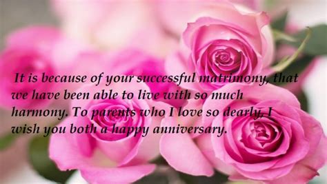 Anniversary Wishes For Parents Vitalcute